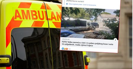 Wypadek Polaków w Chorwacji. 14 osób rannych