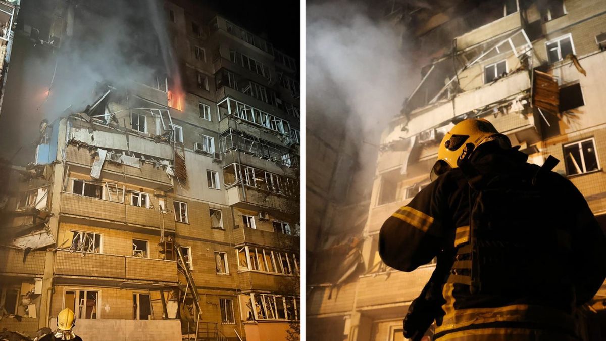 Rosyjski atak na Kijów