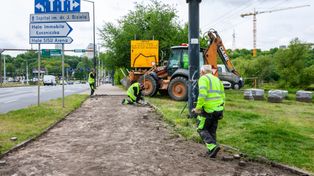 Prace na al. Wyszyńskiego w Bydgoszczy. Za mostem Pomorskim będą dwa pasy do lewoskrętu