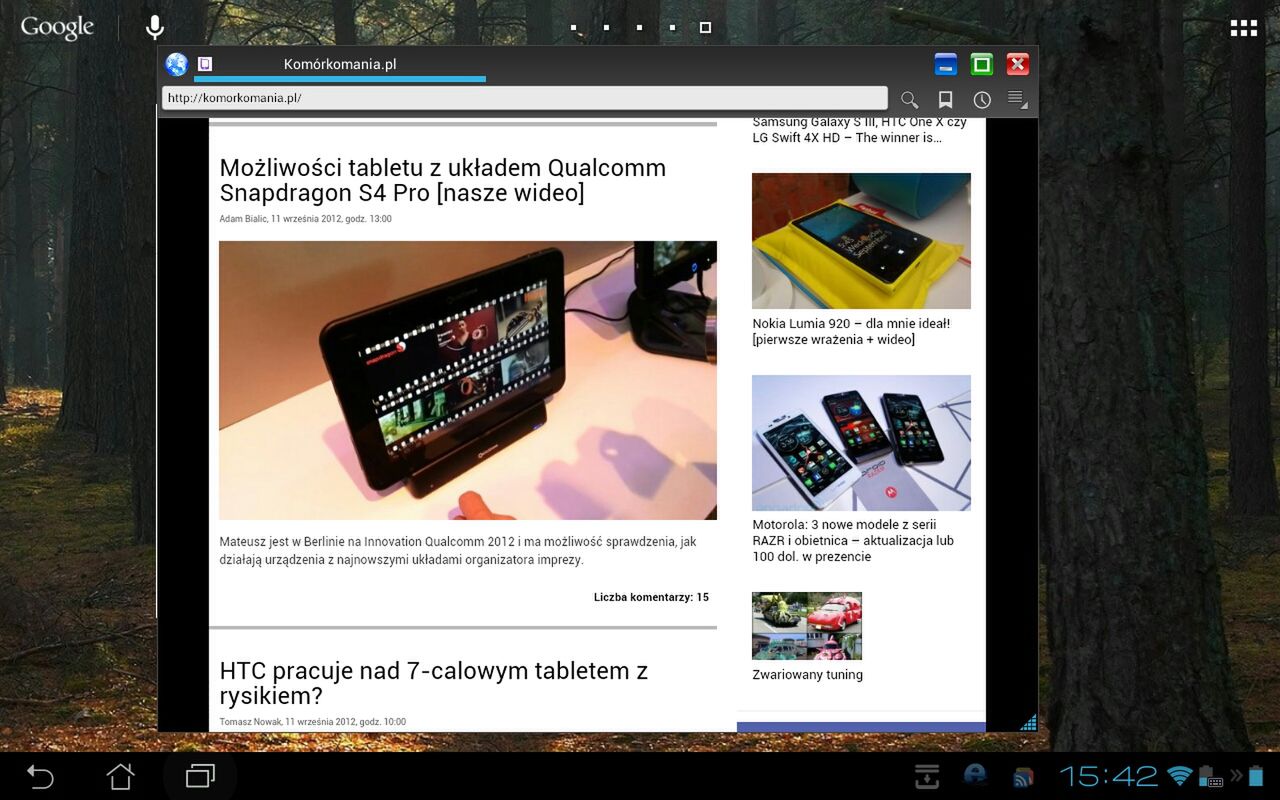 Okna w Androidzie, czyli zasmakuj prawdziwego multitaskingu 2