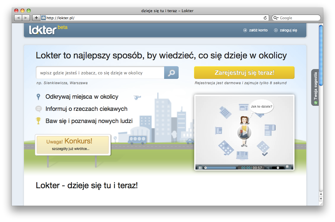 Lokter.pl - polski Foursquare? 2