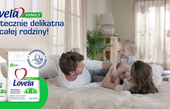Lovela w nowej kampanii promuje hipoalergiczną linię Family (wideo)