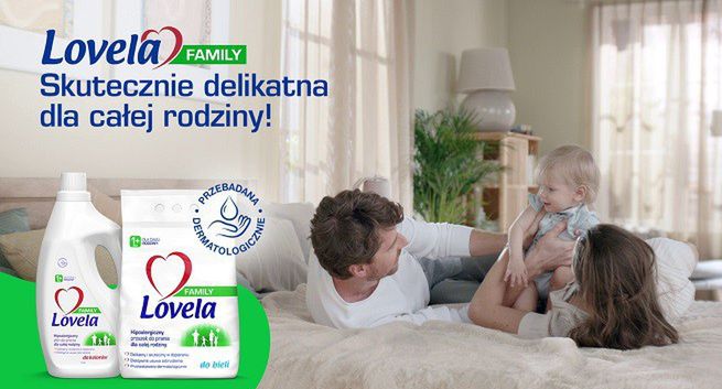 Lovela w nowej kampanii promuje hipoalergiczną linię Family (wideo)