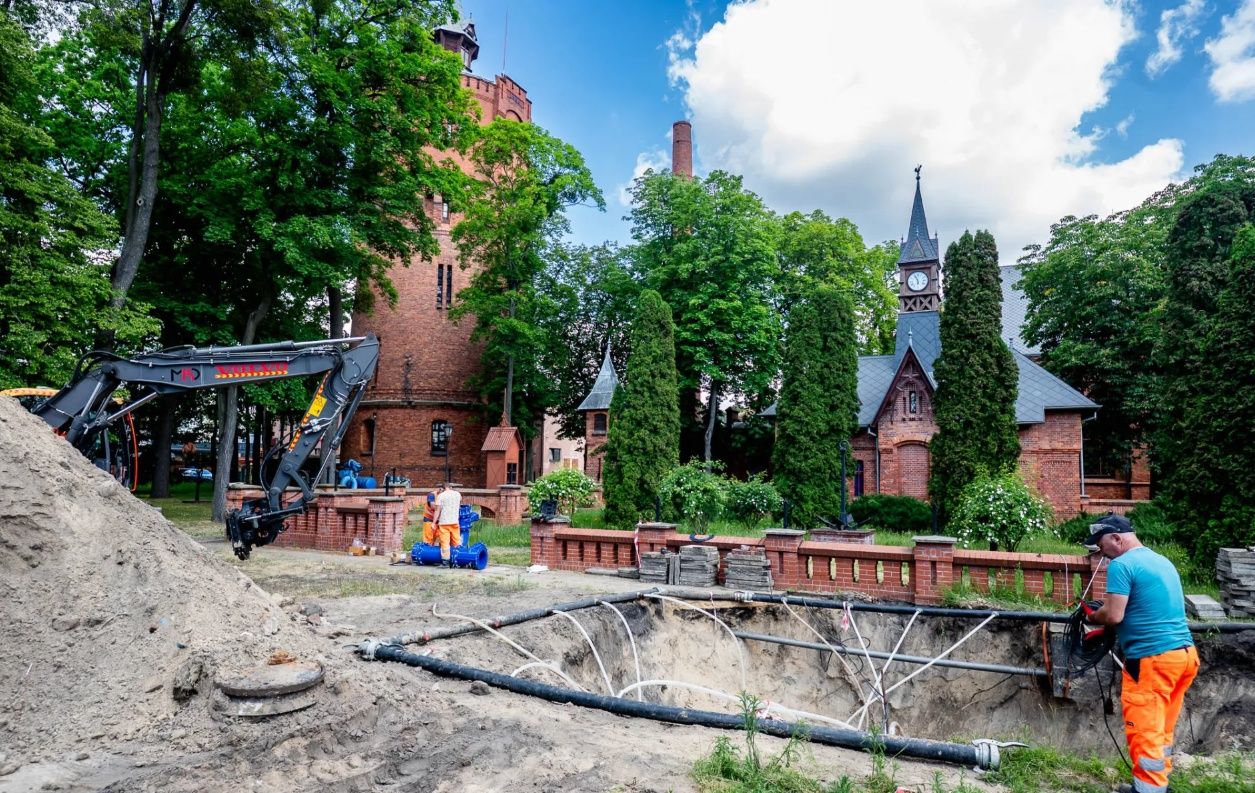 Spółka prowadzi również modernizację stacji wodociągowej