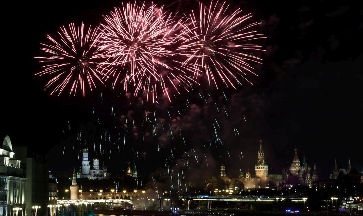 Dzień Miasta w Moskwie. W tym samym czasie w Ukrainie nastąpił wielki odwrót armii Putina