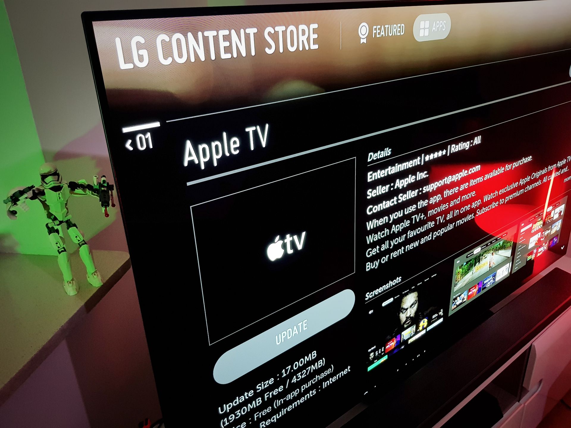 Telewizory LG: Apple TV z Dolby Atmos. Kinomani doczekali się najlepszego dźwięku 3
