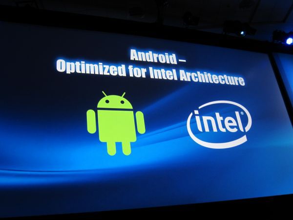 Androidy z układami Intela coraz bliżej