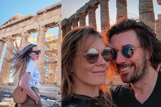 Grecka podróż poślubna Magdy Lamparskiej: "Czuję się totalnie poruszona obecnością tutaj" (FOTO)