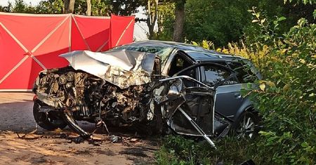 Wałbrzych. Tragiczny wypadek. Nie żyje 27-latek