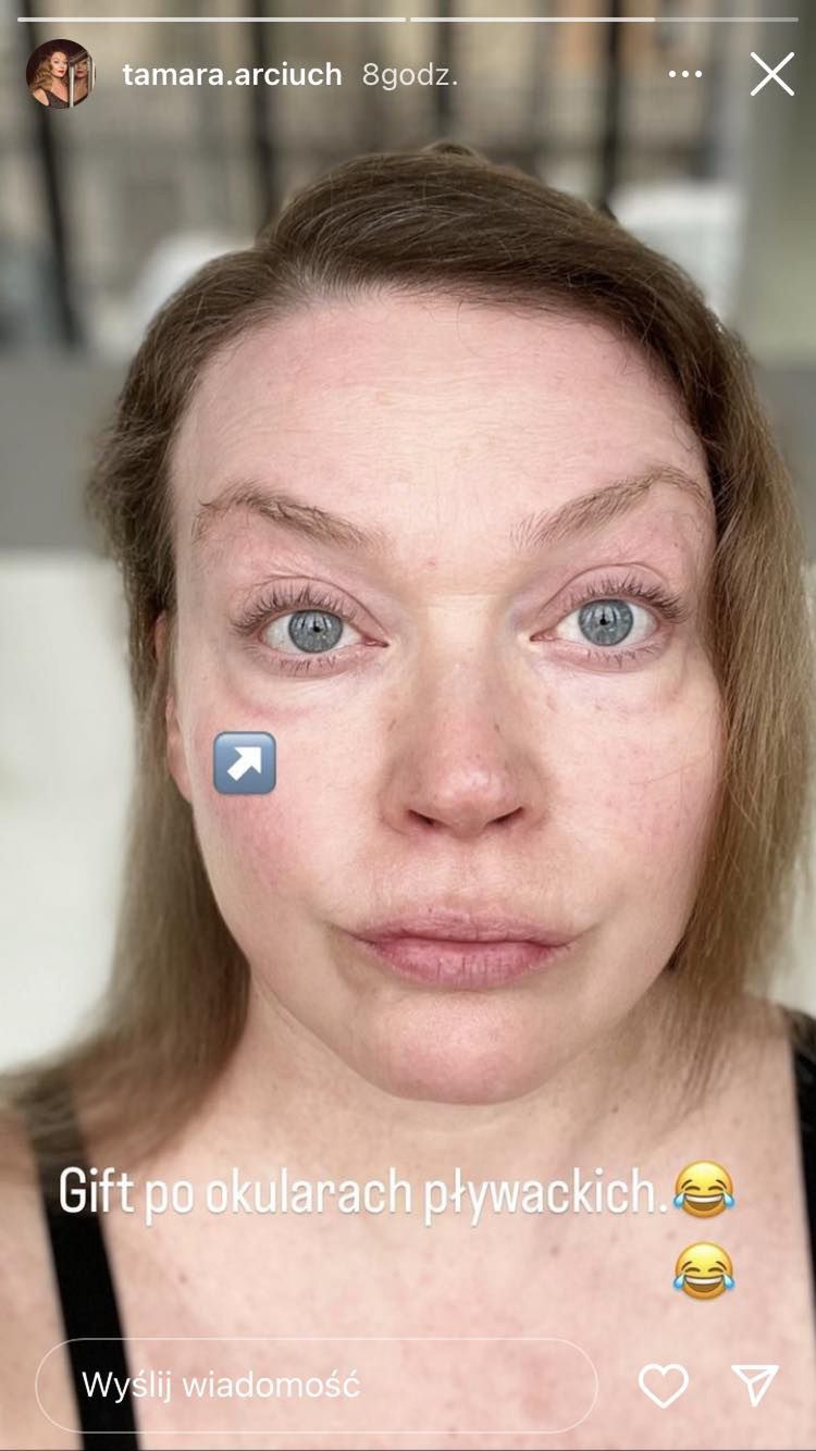 Tamara Arciuch zaprezentowała się bez makijażu