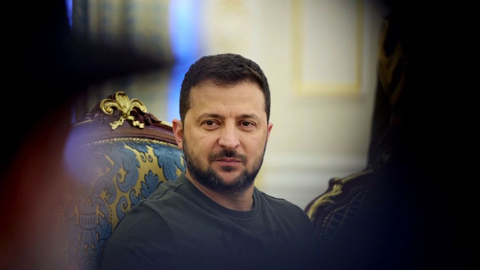 Archiwum zagraniczne East News 2023-09
This handout photograph taken and released by Ukrainian Presidential Press Service on September 14, 2023, shows Ukrainian President Volodymyr Zelensky attending a meeting with representatives of Jewish clergy in Kyiv, amid the Russian invasion of Ukraine. (Photo by Handout / UKRAINIAN PRESIDENTIAL PRESS SERVICE / AFP) / RESTRICTED TO EDITORIAL USE - MANDATORY CREDIT "AFP PHOTO / UKRAINIAN PRESIDENTIAL PRESS SERVICE" - NO MARKETING NO ADVERTISING CAMPAIGNS - DISTRIBUTED AS A SERVICE TO CLIENTS
HANDOUT