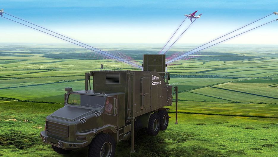 Scorpius Electronic Warfare System - wizaulizacja