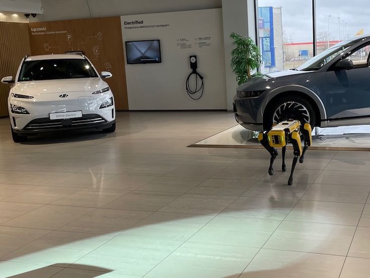 Robot Hyundai i Boston Dynamics
