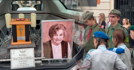Wzruszające obrazki. Ostatnia droga Wandy Traczyk-Stawskiej