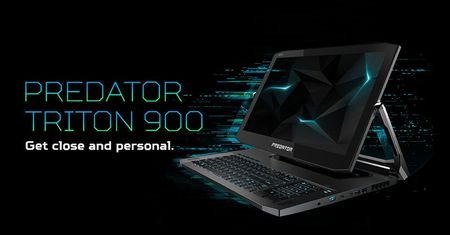 Acer Predator Triton 900 - pomysł na gamingowego laptopa z... obracanym ekranem