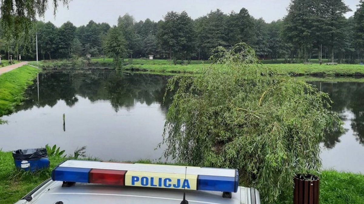 Staw, gdzie zginęła kobieta