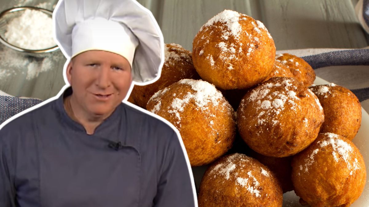 Pączki serowe Remigiusz Rączka robi w dwóch wersjach