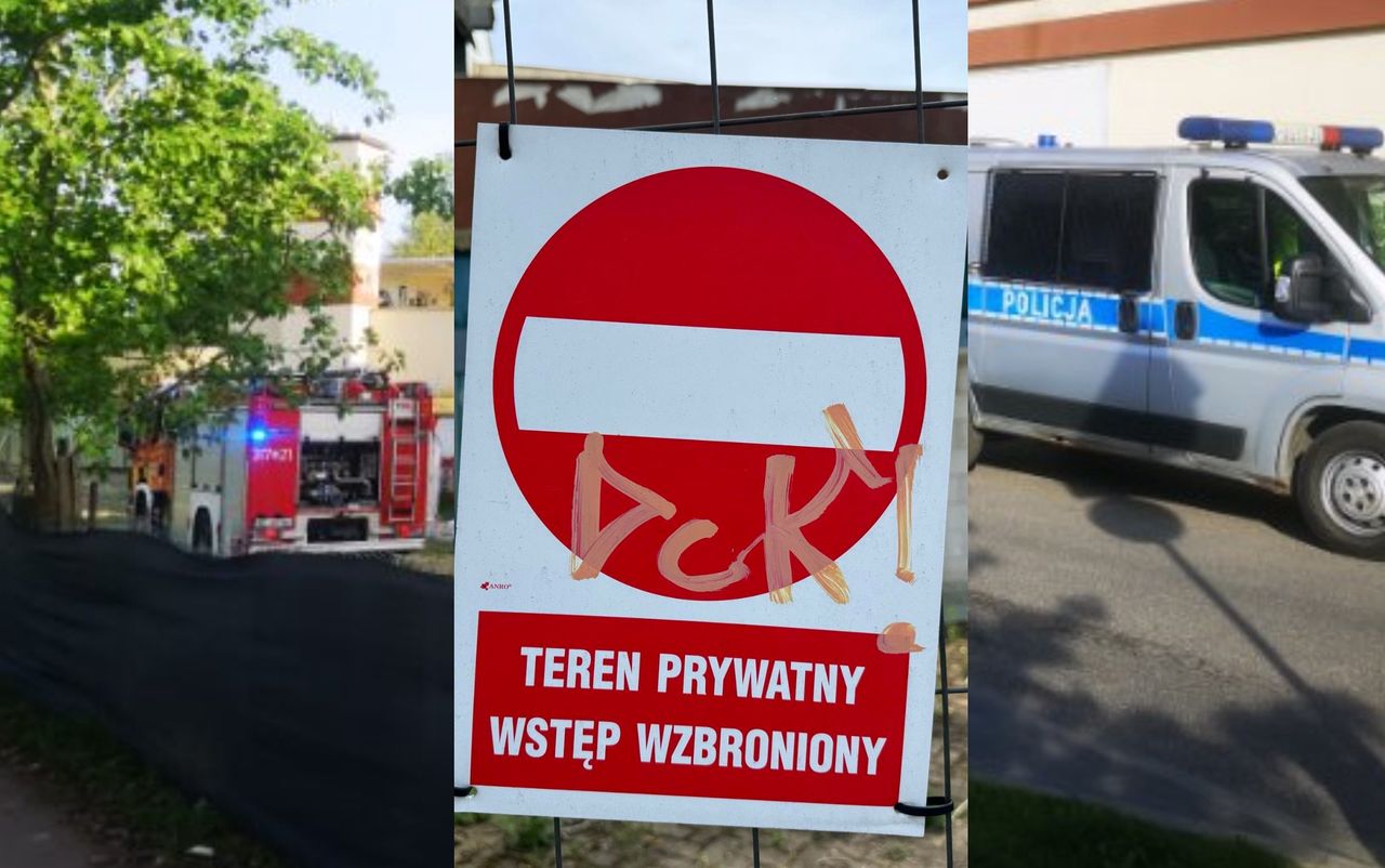 Problemy na osiedlu Fort Służew