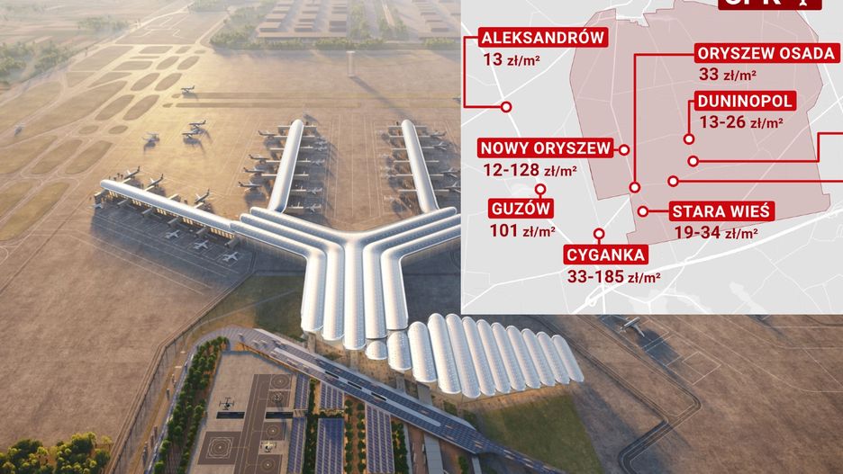 Centralny Port Komunikacyjny i nowe kontrowersje. Tym razem chodzi o ceny wykupowanych gruntów