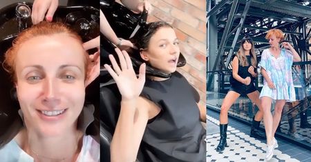 Katarzyna Zielińska i Anna Lewandowska POSZŁY RAZEM DO FRYZJERA. "Para nr 13. Lewa i Zielina"