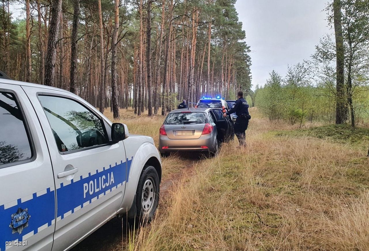 59-latek poszedł na grzyby. Interweniowała policja