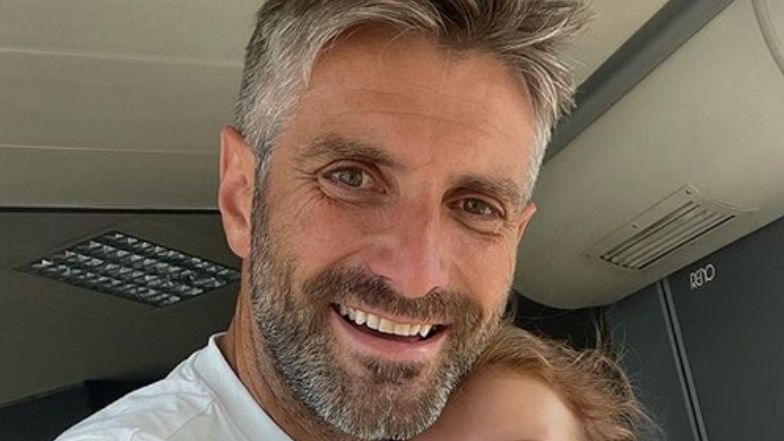 Maciej Dowbor z córką