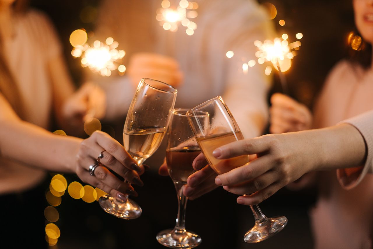 Wino musujące na szaleństwo sylwestrowej nocy