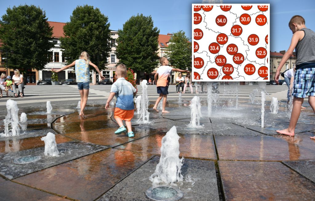 Polska się gotuje. Podali temperatury. Oto miasto rekordzista