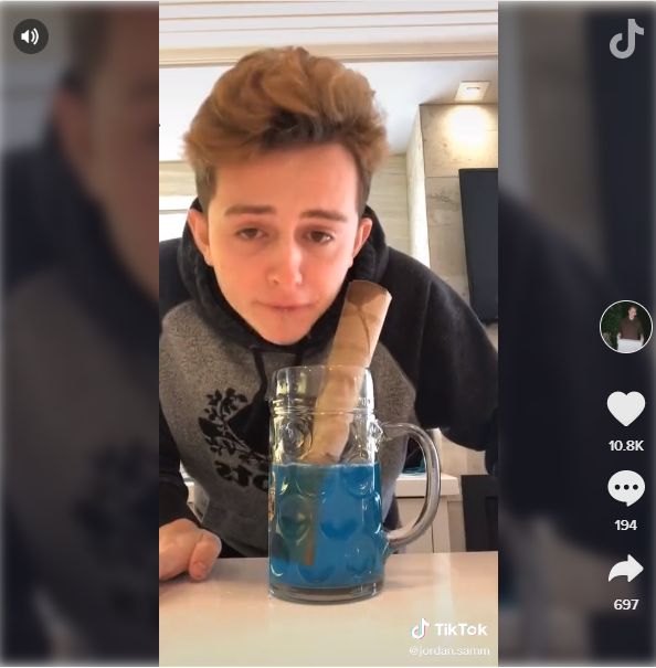 Zakrztuszenie napojem