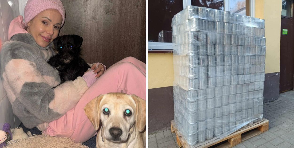 Doda wsparła płockie schronisko. W czasie zimy dobro wraca z podwójną siłą!