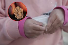3-latka znalazła "piękny kamień". Rodzice mieli pewne podejrzenia