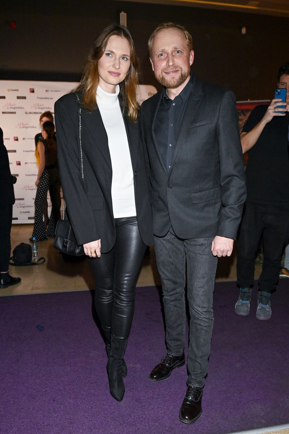 Piotr Adamczyk i Karolina Szymczak