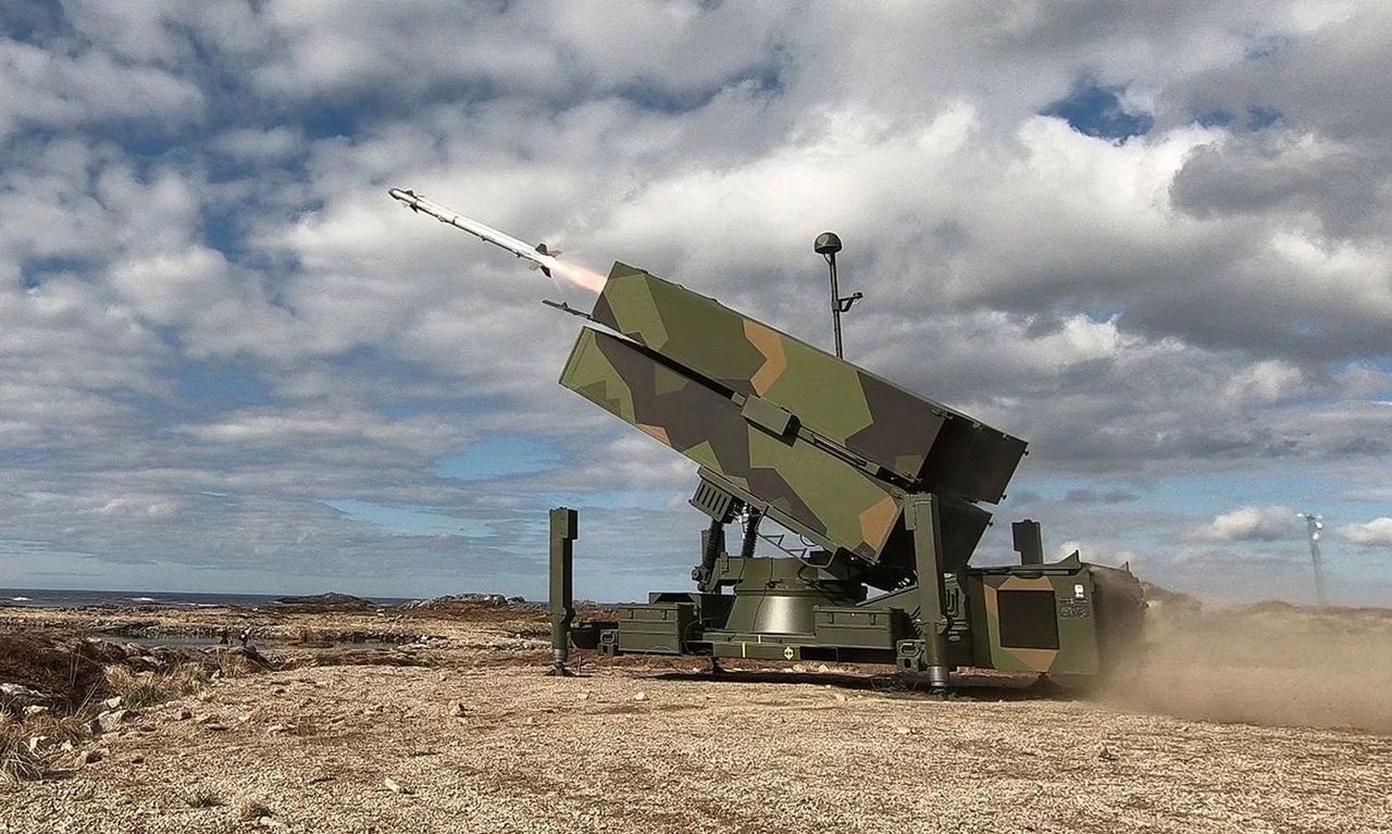Launcher of the NASAMS system