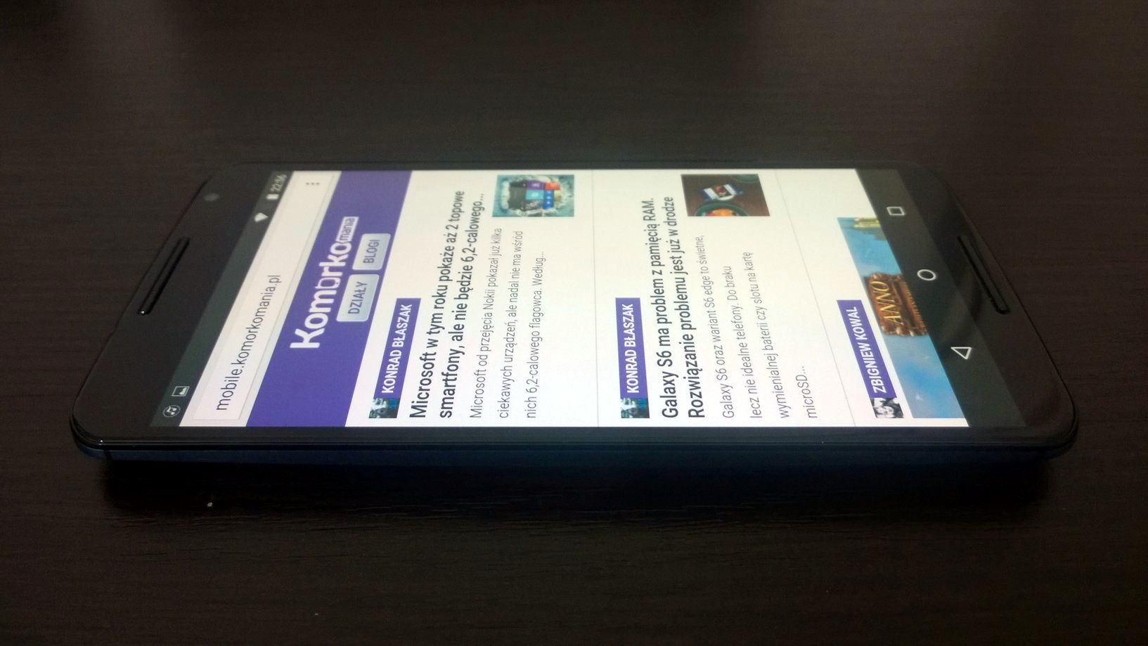 Nexus 6 - test i recenzja phabletu Google'a i Motoroli 13