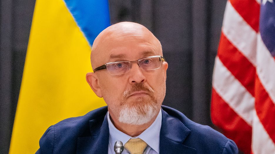 Ukraiński minister obrony Ołeksij Reżnikow