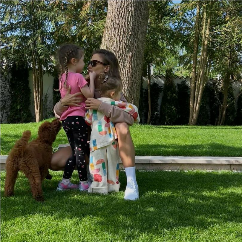 Anna Lewandowska przypadkowo pokazała twarz Klary