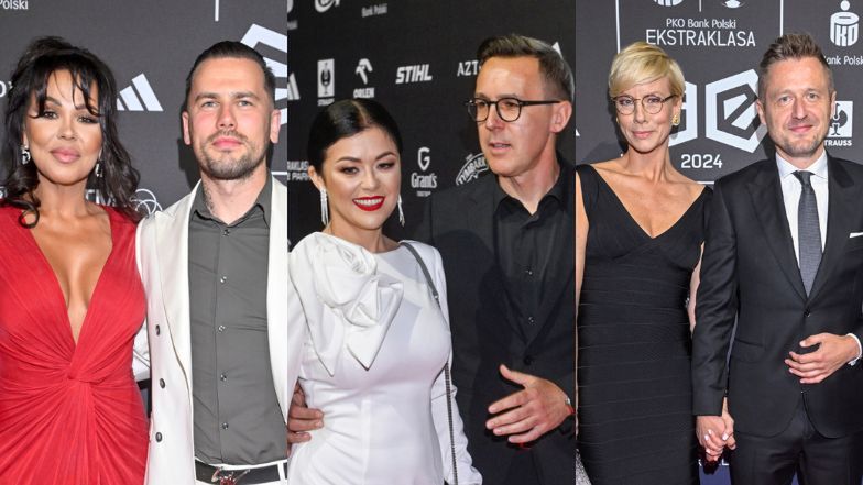 Gwiazdy na gali Ekstraklasy 2024