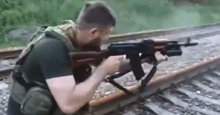 Kompromitacja kadyrowców. Ciężko uwierzyć, w co strzelał Czeczen