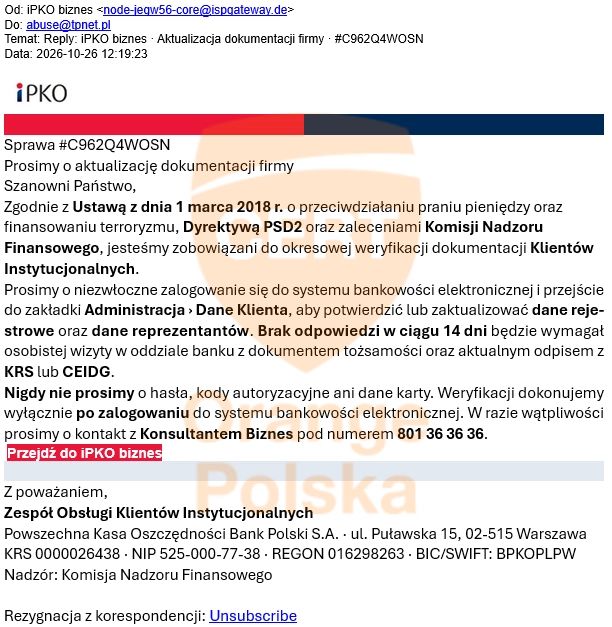 Fałszywy e-mail