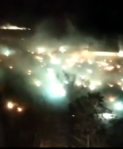 Niebo "zapłonęło". Niebywały i straszny atak Rosjan