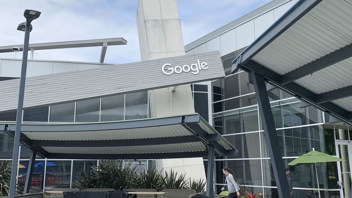Photo taken in May 2019 shows Google LLC's headquarters in Mountain View, California. (Photo by Kyodo News via Getty Images)