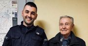 98-latek zgubił całą emeryturę. Dzielnicowy rozpoznał go na monitoringu