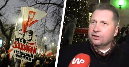 Mocne wypowiedzi uczestników marszu PiS. Czarnek ocenił decyzję Dudy