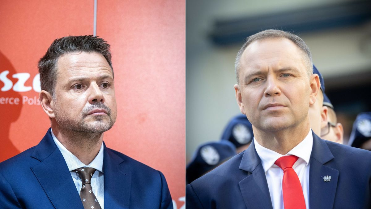 Rafał Trzaskowski i Karol Nawrocki