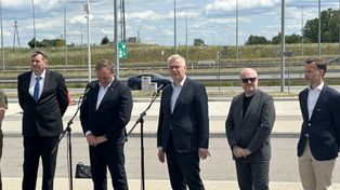Tomasz Siemoniak w Budzisku, na granicy z Litwą. W poniedziałek wracają tam kontrole