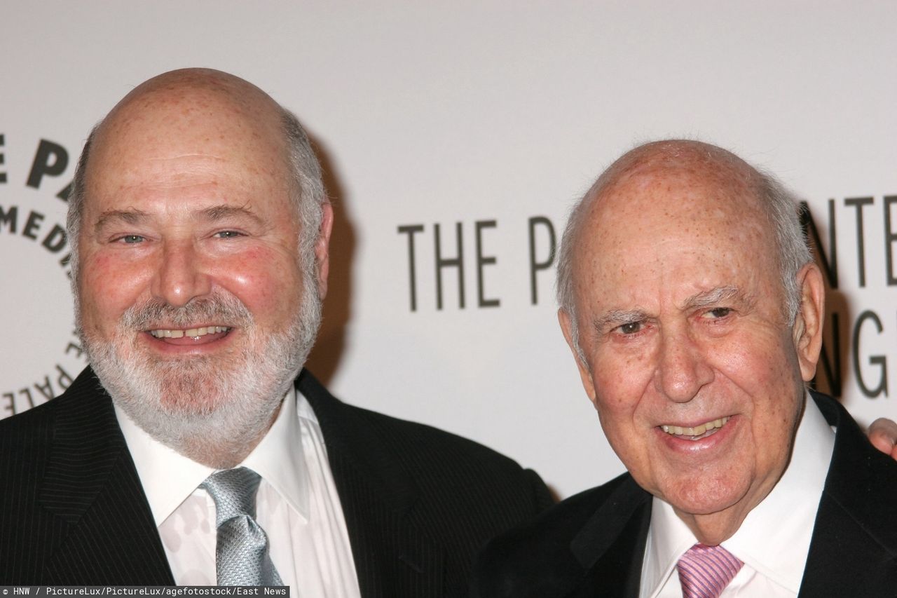 Rob Reiner i Carl Reiner, 2018 r.