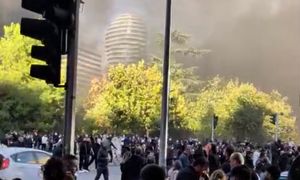 Wideo z Albanii. Oto, co dzieje się na ulicach stolicy