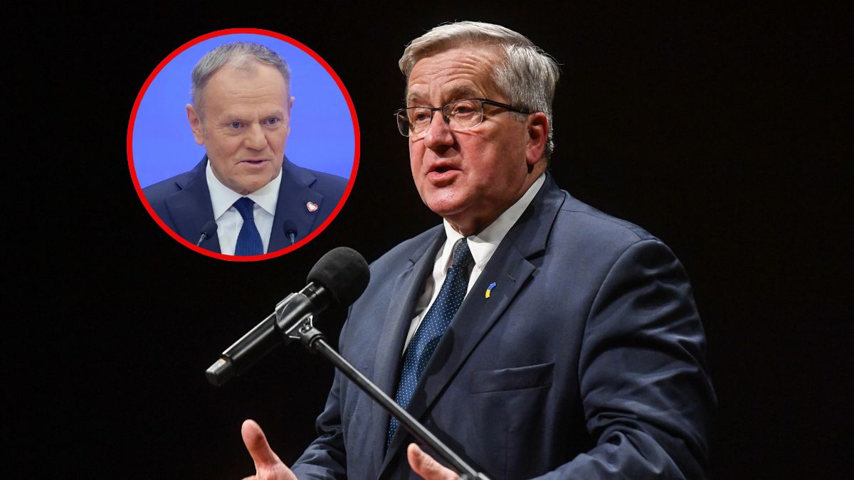Bronisław Komorowski mówił o Donaldzie Tusku
