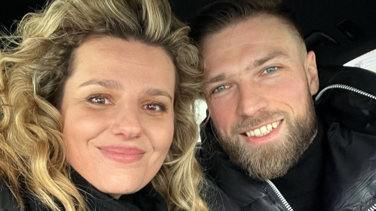 Andrzej Wrona i jego małżonka Zofia