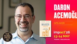 Noblista Daron Acemoglu pierwszym headlinerem Impact'26
